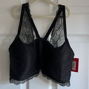 Brand New Spanx Bralette, Black, Size XL